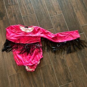 Girls size 14 Fringe Bodysuit